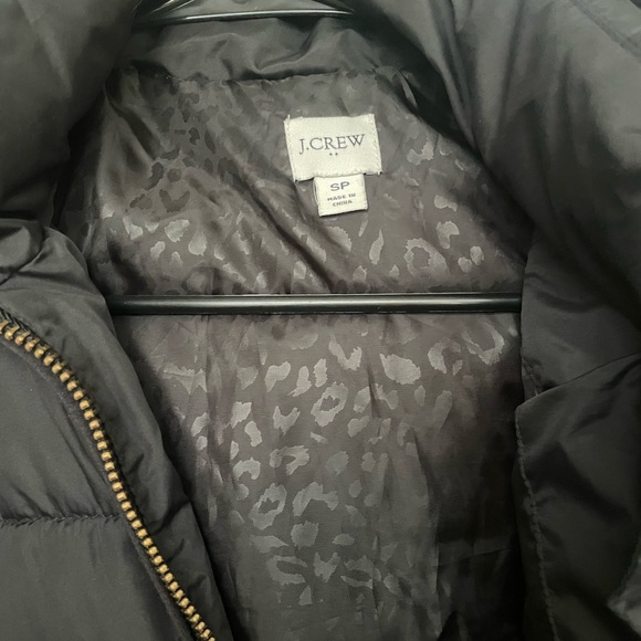 JCrew Factory black puffer jacket - Picture 3 of 4